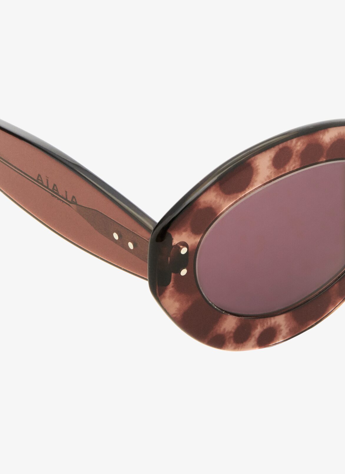 HAVANA SUNGLASSES ALAÏA BROWN HAVANA SUNGLASSES